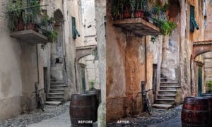A Rainy Day in Italy