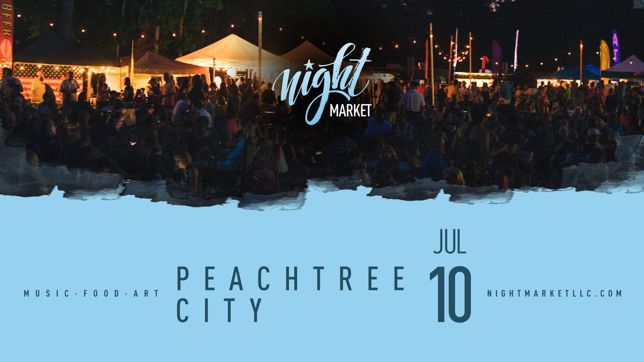 Night Market Returns to Peachtree City’s Drake Field on Friday, July 10