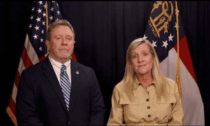 First Lady Kemp and GBI Director Hosey Release H...