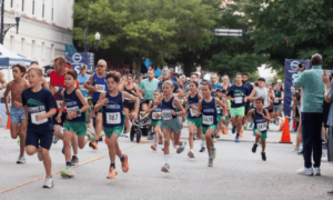 Sunrise on the Square Road Race