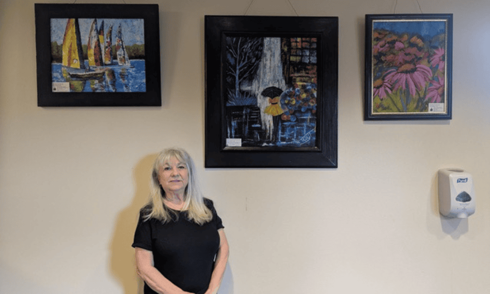 Linda West is Newnan’s Artist of the Month