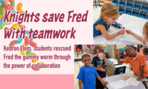 Kedron saves Fred with collaboration