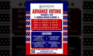 Fayette County Announces Early Voting Schedule f...