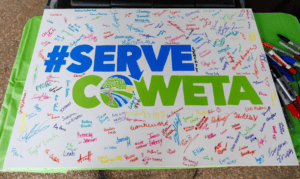 #ServeCoweta Brings 165 Volunteers Together to M...