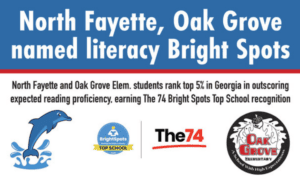 North Fayette, Oak Grove Named Literacy Bright S...