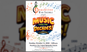 The Peachtree Wind Ensemble Announces “Music Thr...