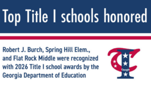 Burch, Spring Hill, Flat Rock Middle Honored as ...