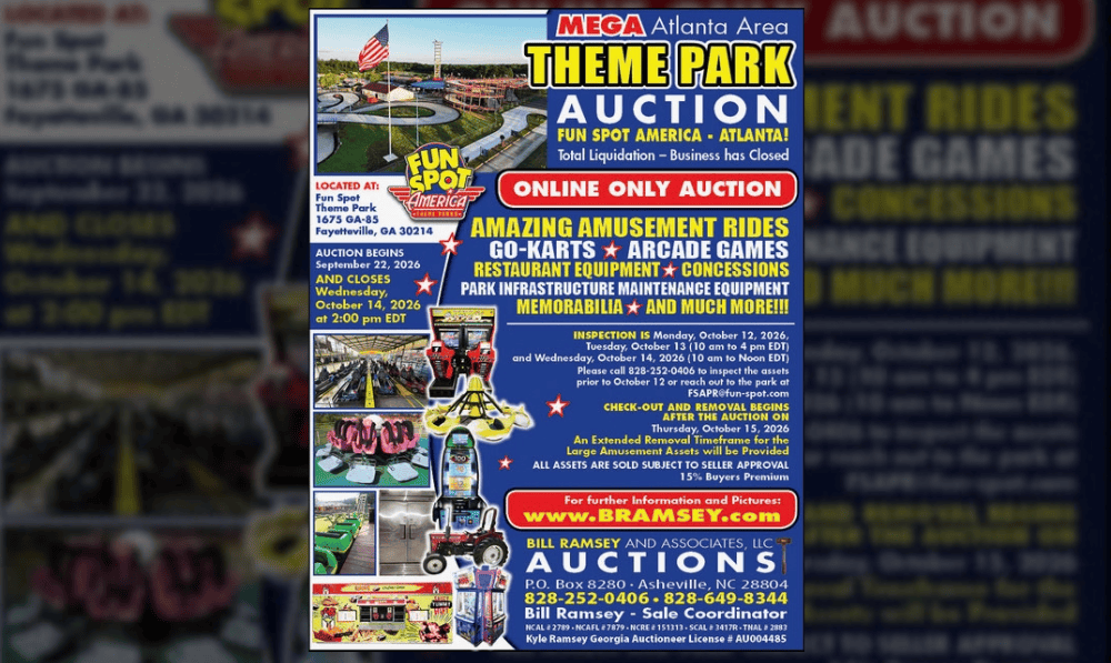 Fun Spot Auctions Off Rides, Games After Fayette...