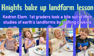 Kedron Elementary Bakes Up Landform Lesson