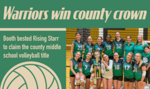 Warriors Win County Middle School Volleyball Crown