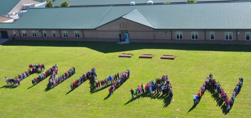 Sky Soldiers land at Inman Elementary