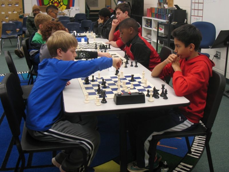 Inman Elem. hosts county chess tournament