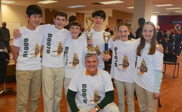 Booth robotics team California-bound