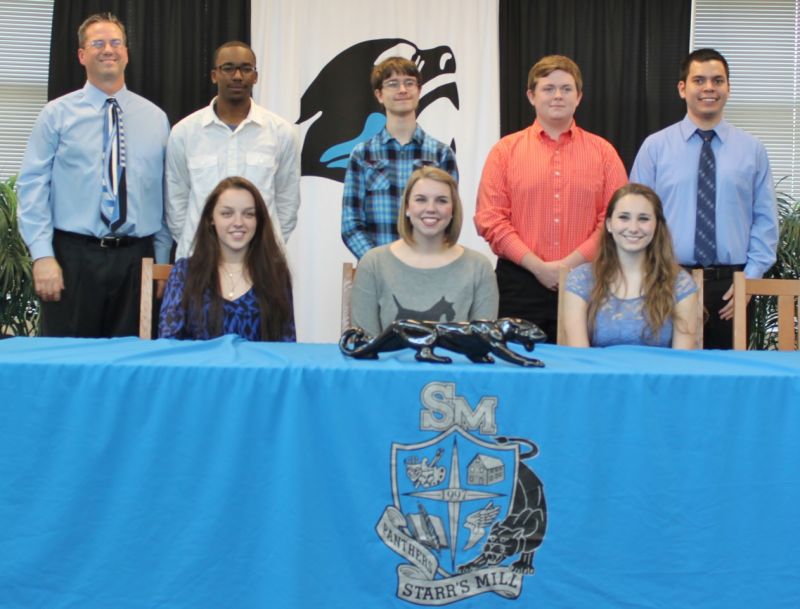 Signing day for band students