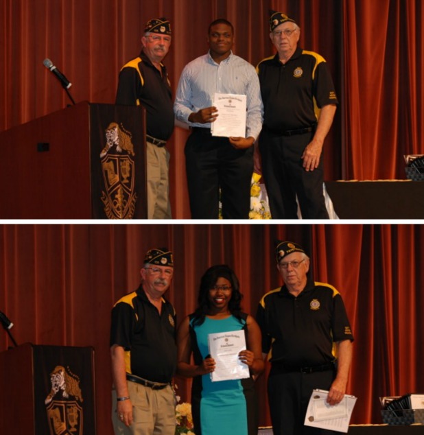 FCHS students honored by Post 105