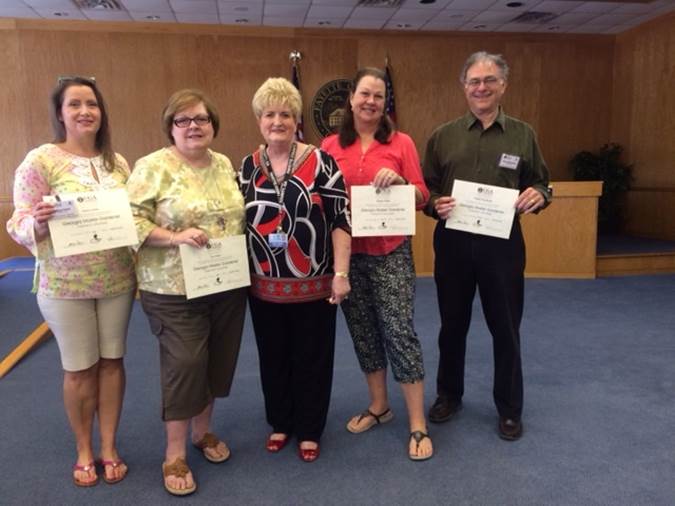 Newest volunteers recognized