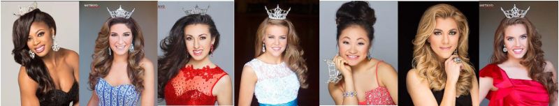 Seven from SMHS at Miss Georgia