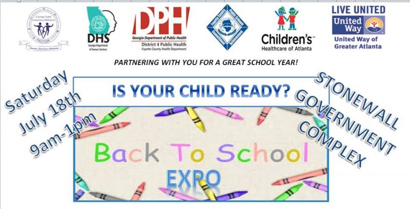 Back To School Expo set for July 18