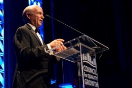 Cathy receives leadership award