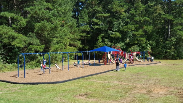Students have new playground items