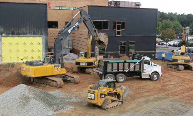 Hospital expansion on schedule