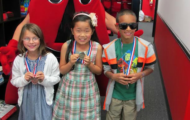 Cleveland students win Trimathlon medals