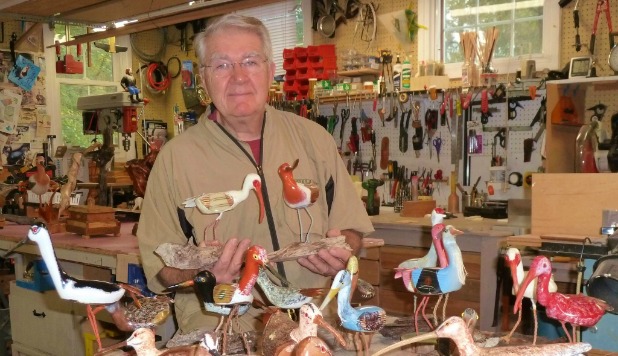 Wood art takes flight at fair