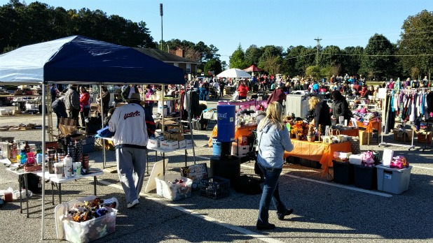 Good turnout for yard sale
