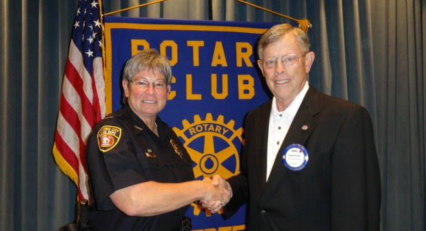 Moon speaks to Rotary