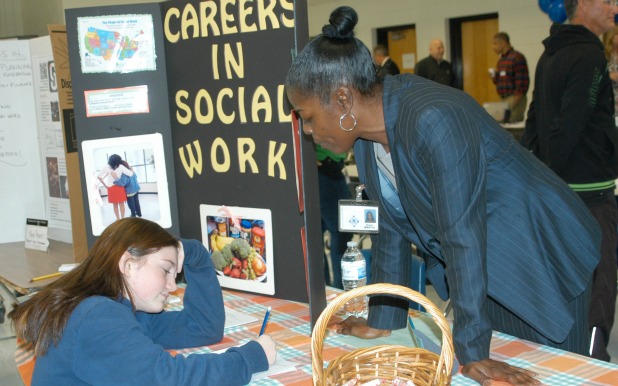 Career fair aims to help eighth-graders