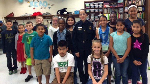 Burch hosts special guest