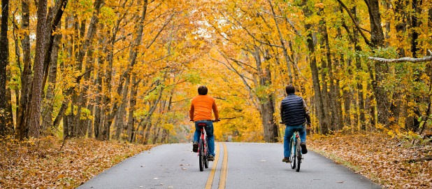 Five state parks to mountain bike this winter