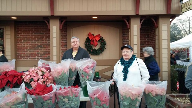 Special poinsettia sales by Optimists