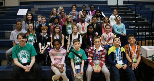 Local 4-H competes at district