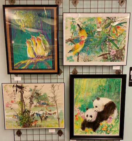 East meets west at art event