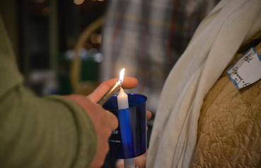 Candle lighting Dec. 11