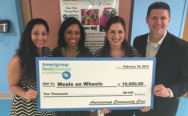 Meals on Wheels gets donation