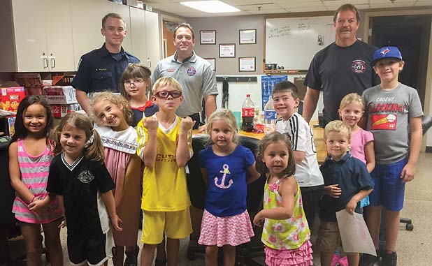 Cookies for the firefighters