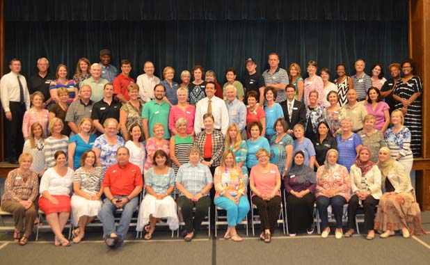 Thanks to volunteers