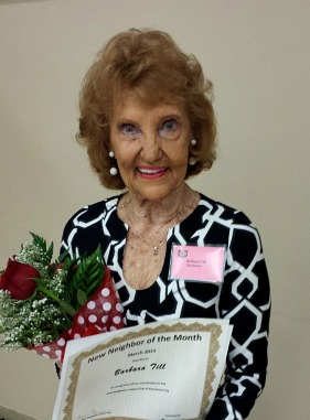 Barbara Till is March ‘New Neighbor of the...