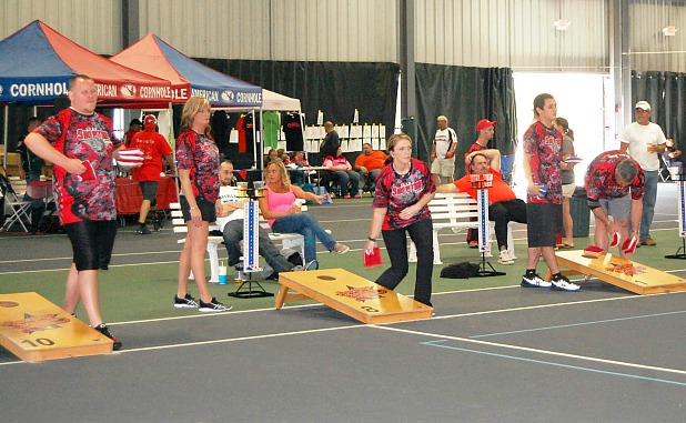 Officials report cornhole tournament great for city