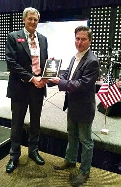 Bob Ross rewarded for service