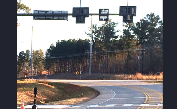 New type crossing for south PTC