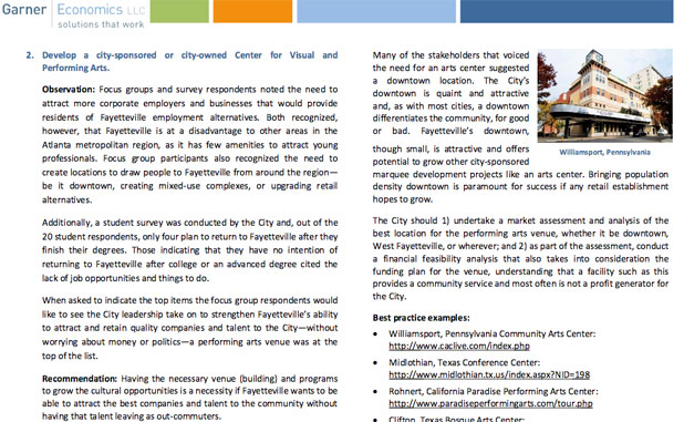 Experts to Fayetteville: ‘Build arts center, vo-...