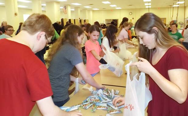 Pitching in for a good cause