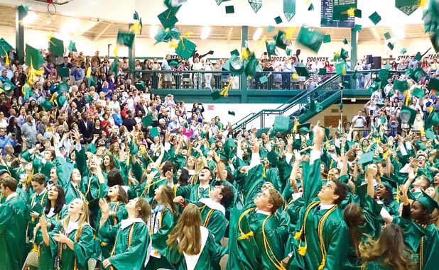 Fayette graduates undeterred by less than accura...