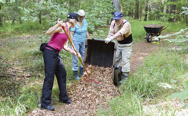 Readying The Ridge Nature Area