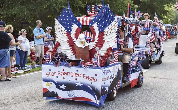 Patriotism shines in July 4 parade in PTC
