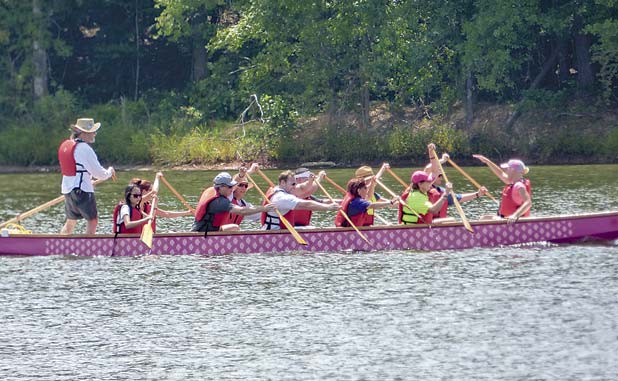 Dragon boats spotted, but no alligators