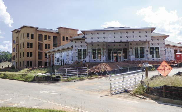 Luxury apartments rising near Fayetteville downtown